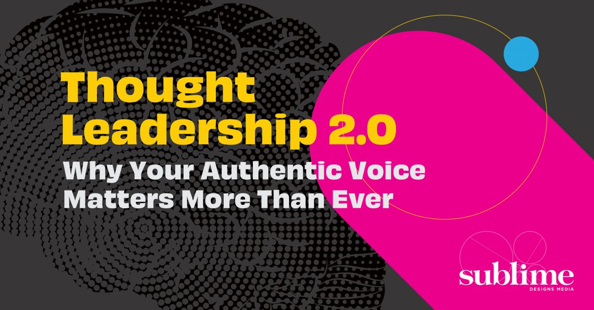 Thought Leadership 2.0